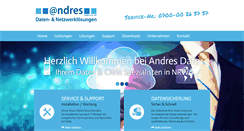 Desktop Screenshot of andresdata.de